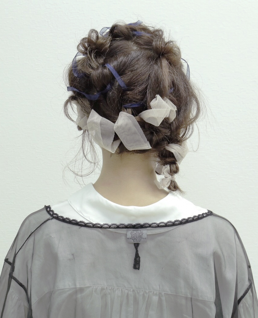 受付 髪型 アレンジ