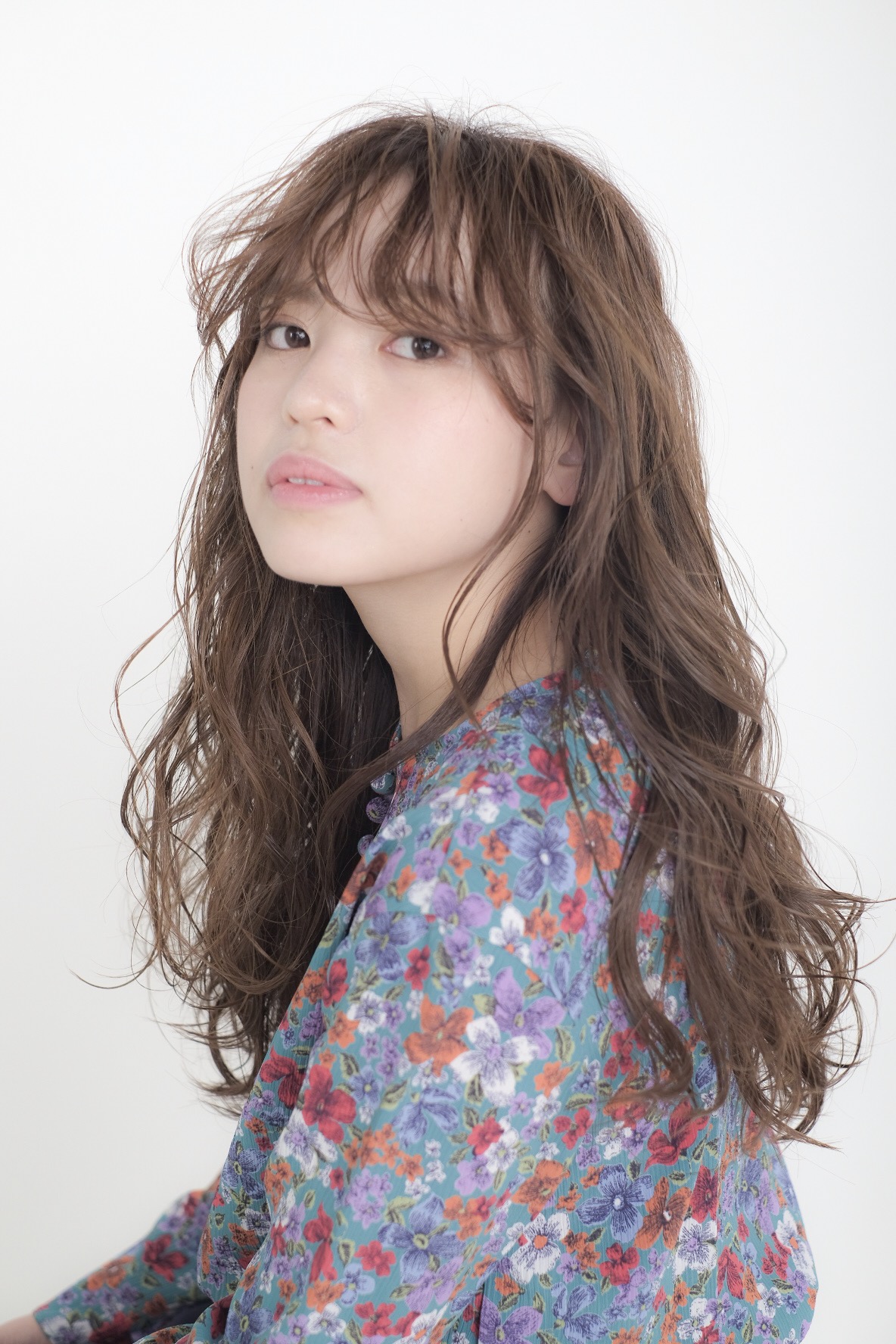 ゆるふわパーマヘアの髪型 ヘアスタイル ヘアドレ