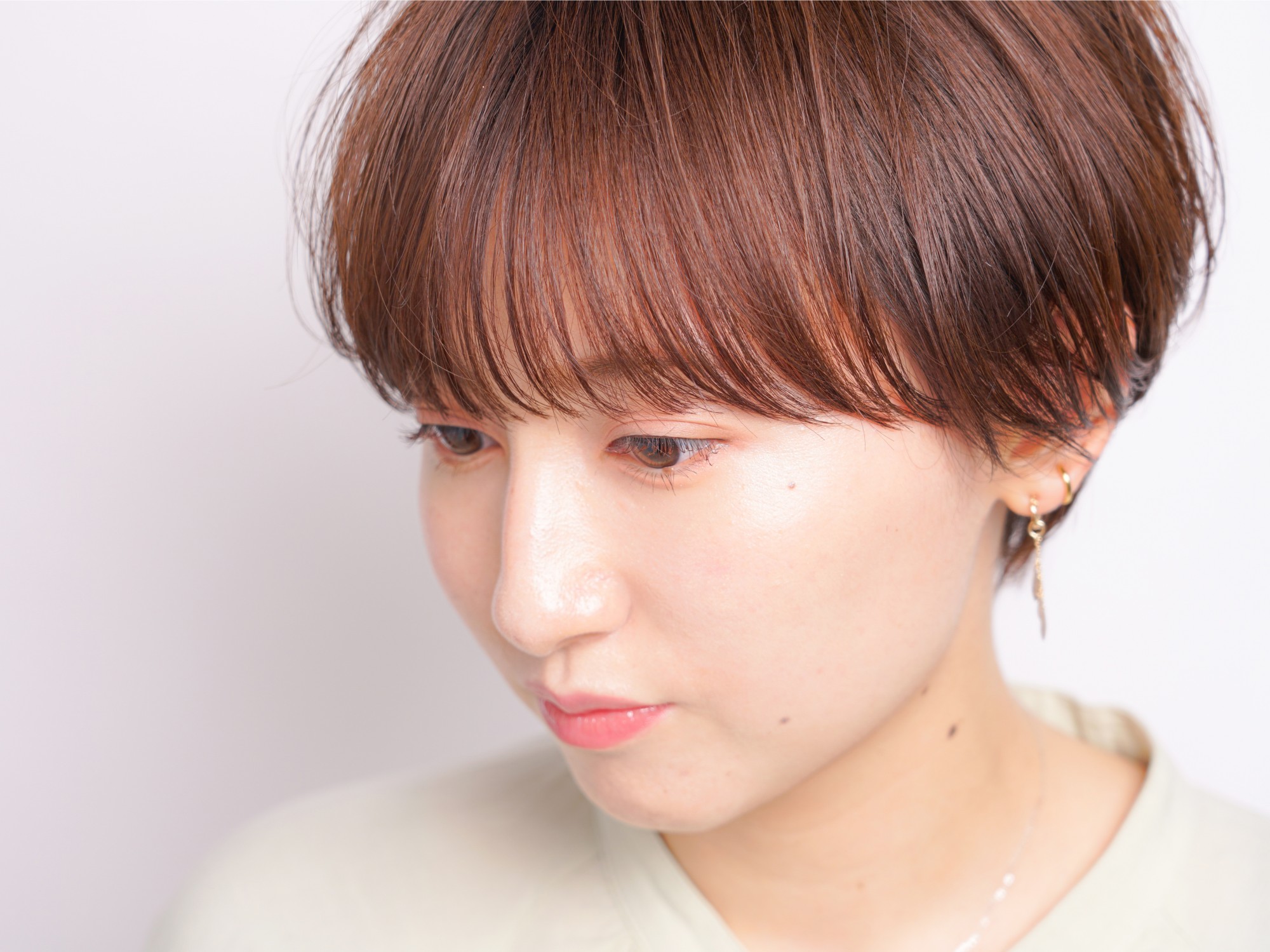 ミニマムなマッシュショートの髪型 ヘアスタイル ヘアドレ ミニマムなマッシュショートの髪型 ヘアスタイル ヘアドレ