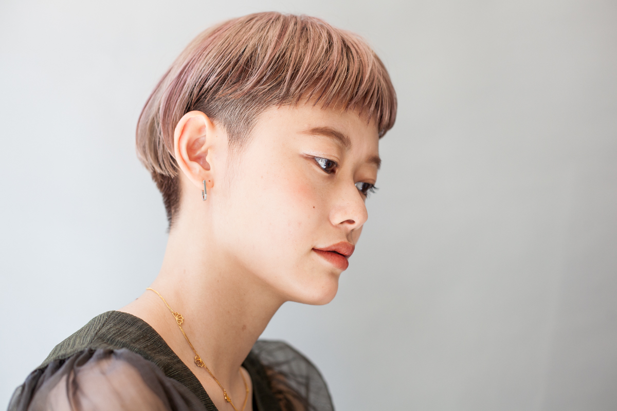 モード ショートの髪型ヘアスタイル ヘアドレ