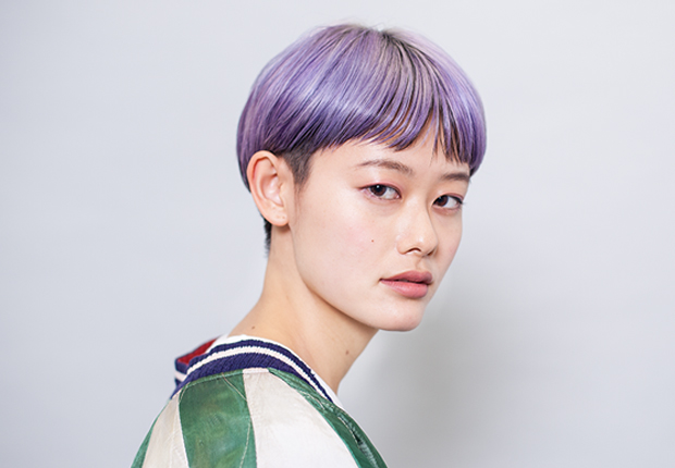 神戸 ショート トリプルカラーの髪型 ヘアスタイル ヘアドレ