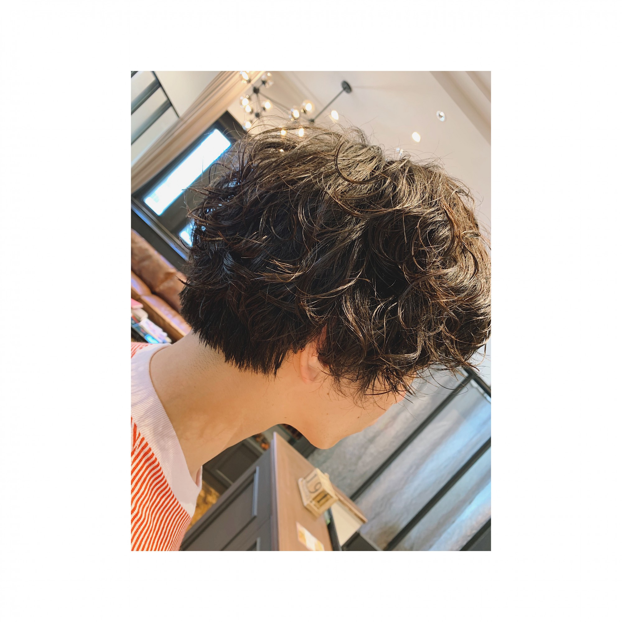 重ためマッシュパーマの髪型 ヘアスタイル ヘアドレ 重ためマッシュパーマの髪型 ヘアスタイル ヘアドレ