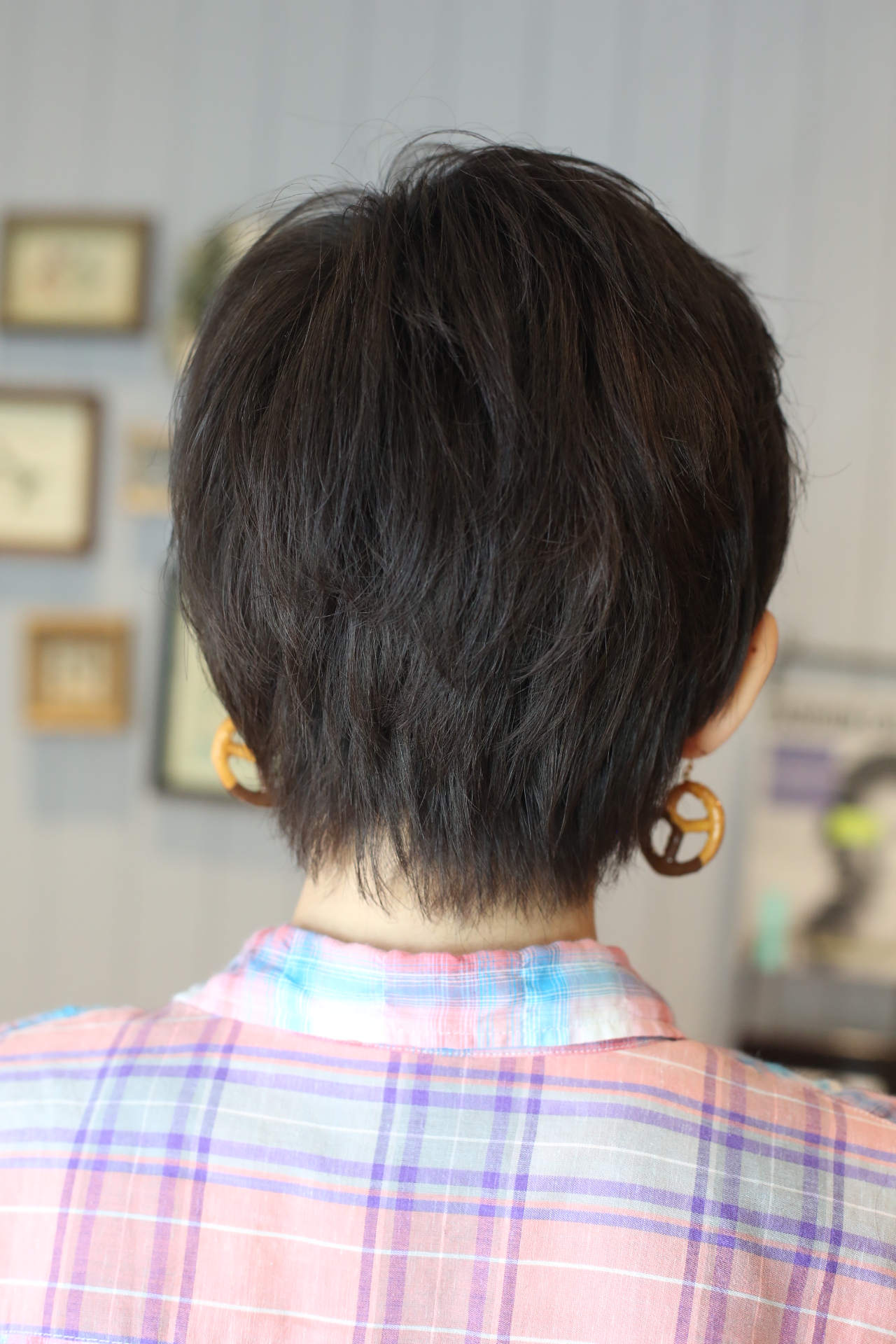 フレンチベリーショートの髪型 ヘアスタイル ヘアドレ
