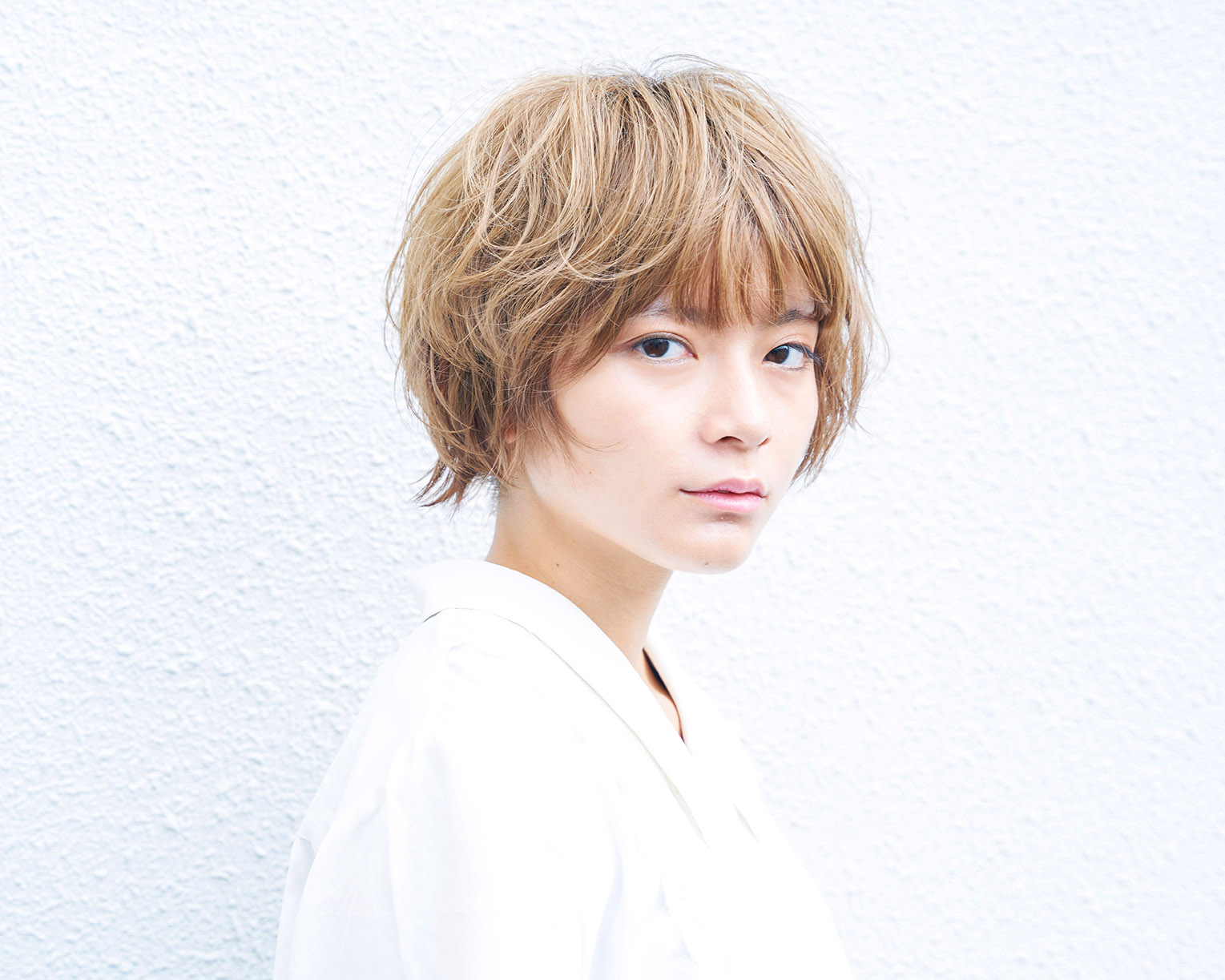 マッシュウルフショートの髪型 ヘアスタイル ヘアドレ マッシュウルフショートの髪型 ヘアスタイル ヘアドレ