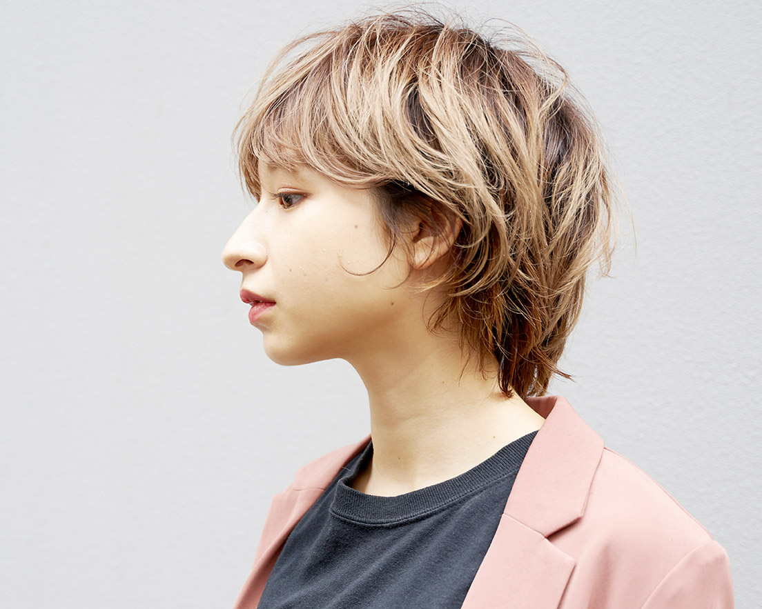 ユニセックスなボブの髪型 ヘアスタイル ヘアドレ