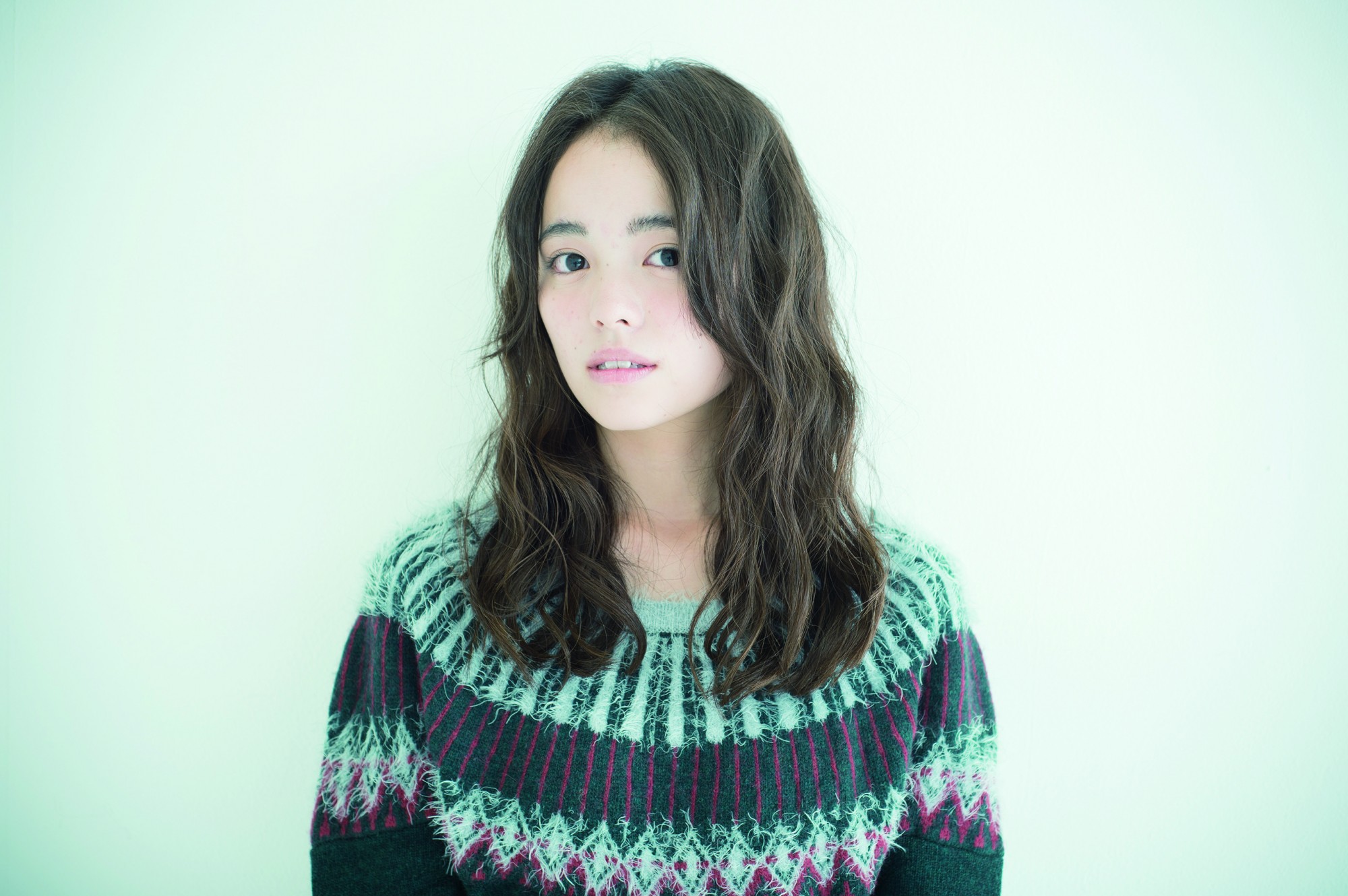 秋のウェーブヘアの髪型 ヘアスタイル ヘアドレ