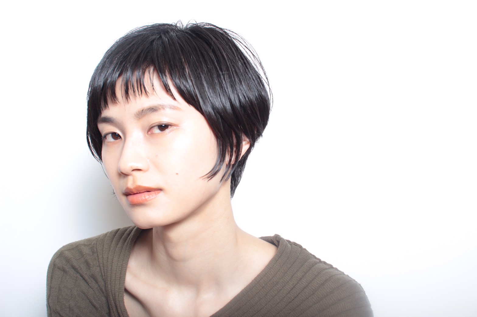 シンプルショートの髪型 ヘアスタイル ヘアドレ