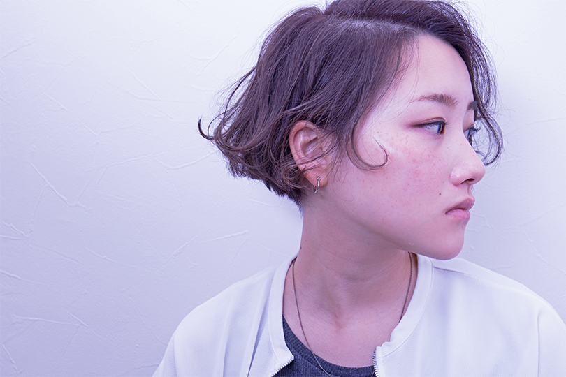ノーズラインショートボブの髪型 ヘアスタイル ヘアドレ ノーズラインショートボブの髪型 ヘアスタイル ヘアドレ